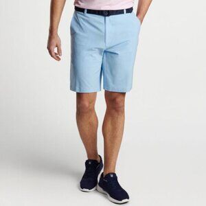 Peter Millar Shackleford Performance Hybrid Short Cottage Blue